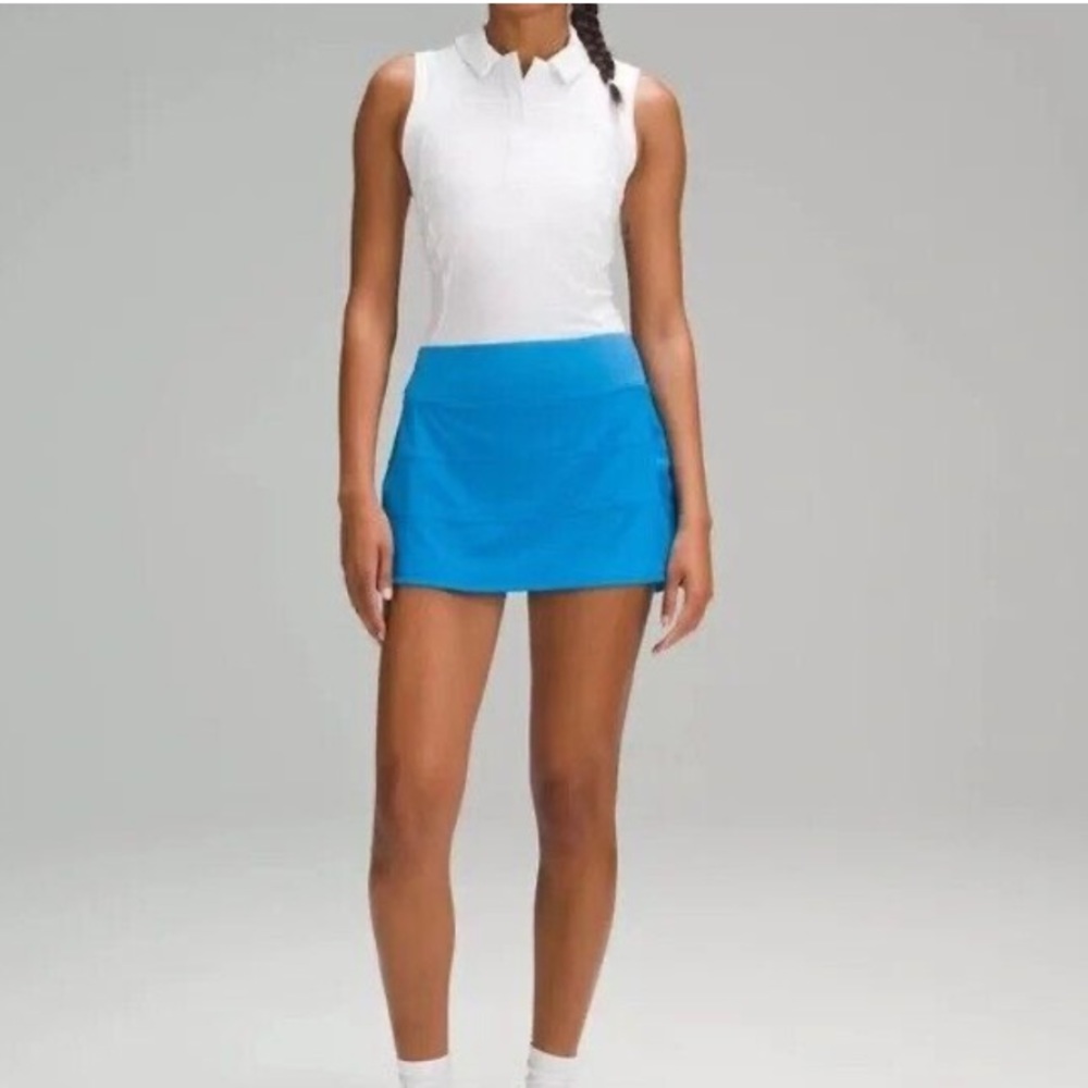 Lululemon Pace Rival MR Skirt *Long, Poolside, Size 12 - Picture 10 of 10